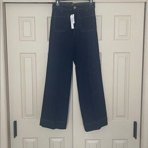 Bagatelle collection jeans sz 28 wide leg jeans DARK WASH  NWT
